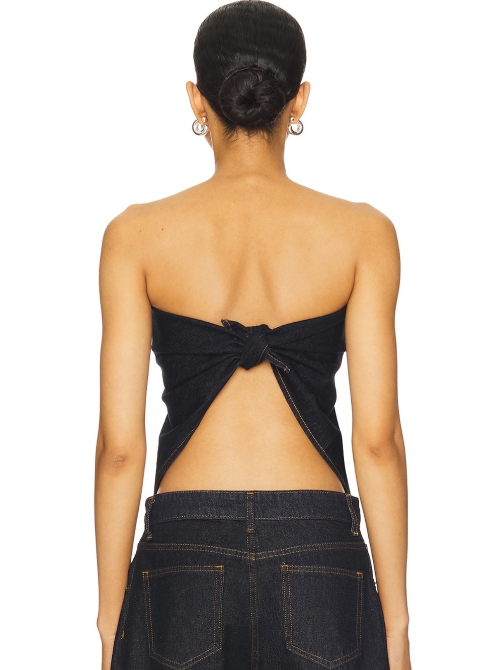 LIONESS New York Bandana Top in Indigo - Picture 3 of 4